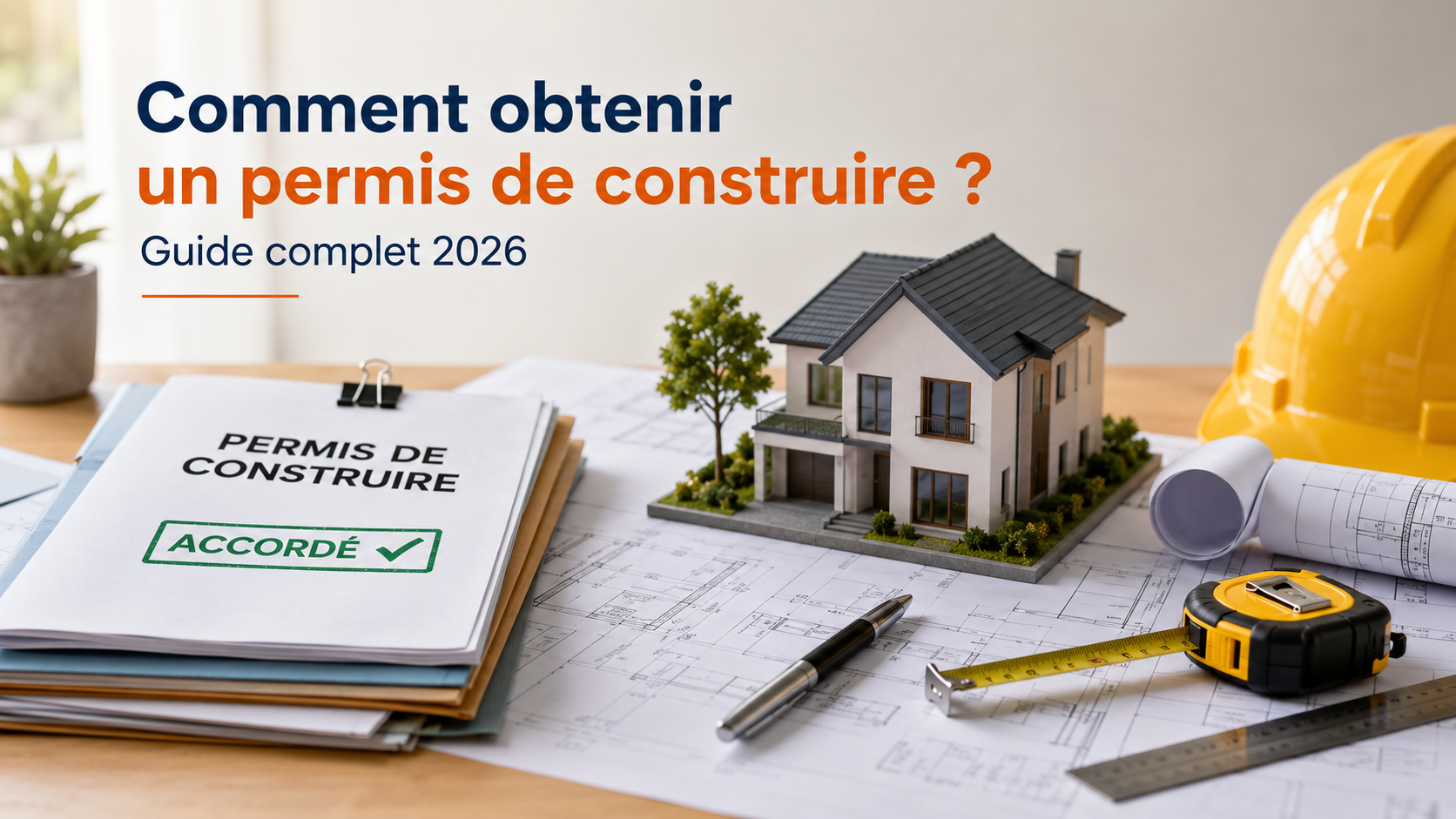Comment obtenir un permis de construire en France ? Guide complet 2026